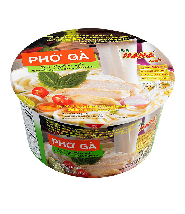 PHOGA RICE NOODLE WITH CHICKEN FLAVOUR 65G